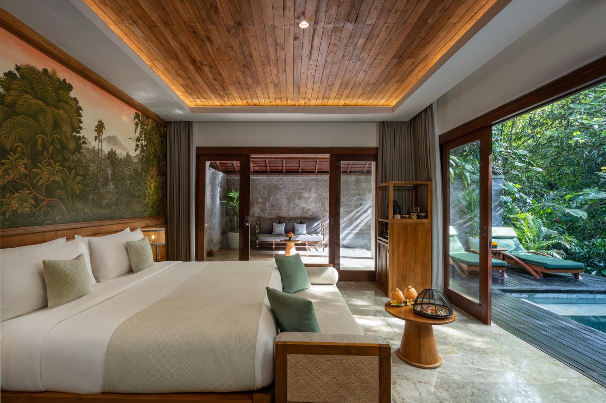 Adiwana Suweta Ubud Exterior foto A bedroom at the hotel